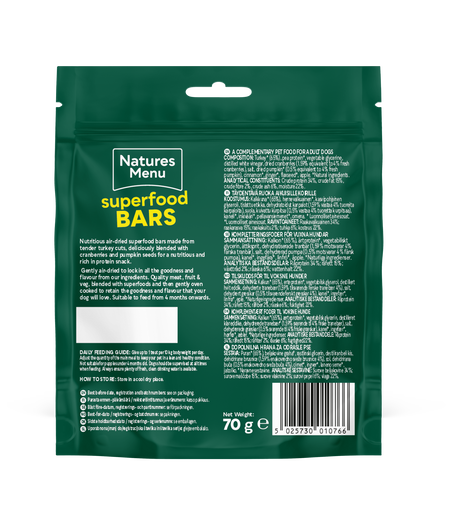 Turkey Superfood Bars image number 1